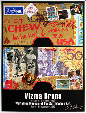 Vizma Bruns Makes C.T. Chew Laugh